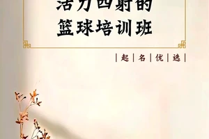 高端大气的篮球训练营名字